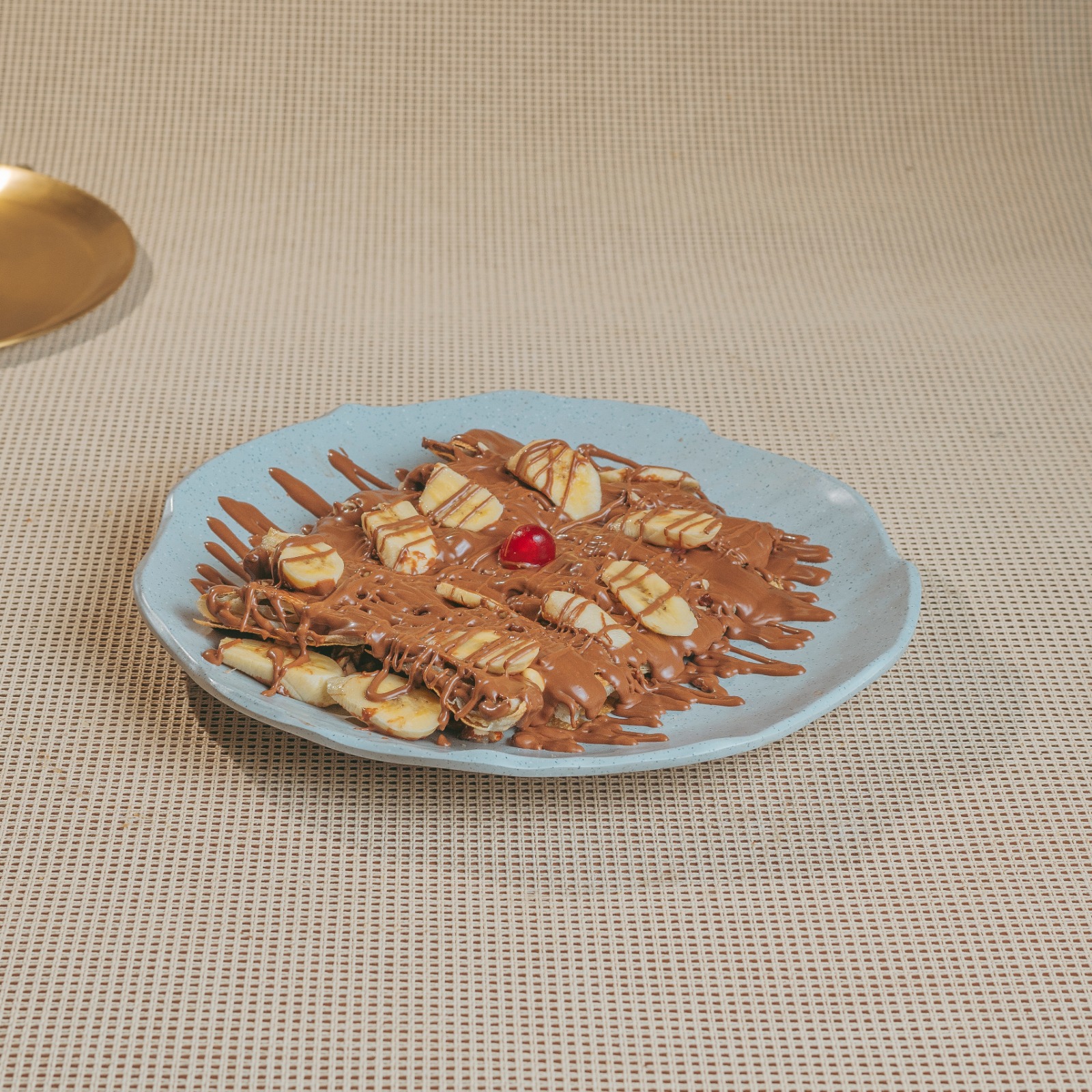 فطيرة بغاشة نوتيلا موز