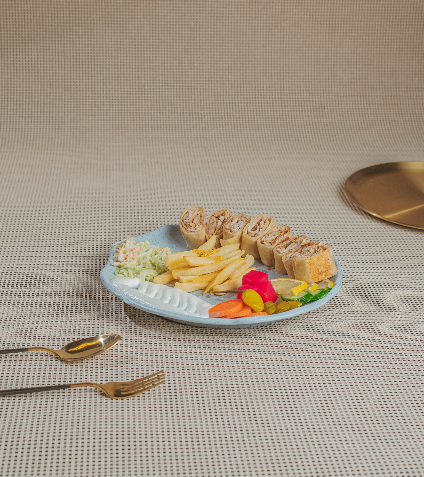 وجبة شاورما عربي