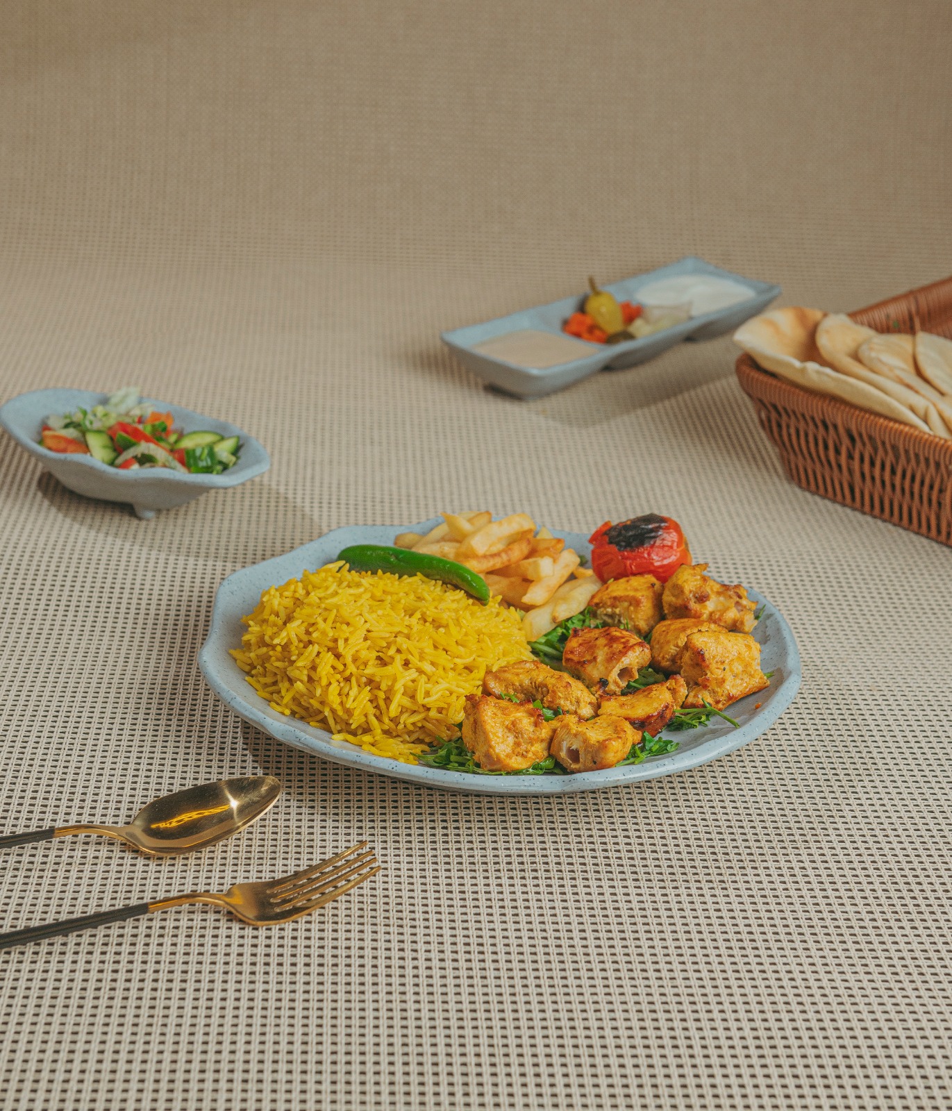 وجبة شيش طاووق ( 250 جرام )