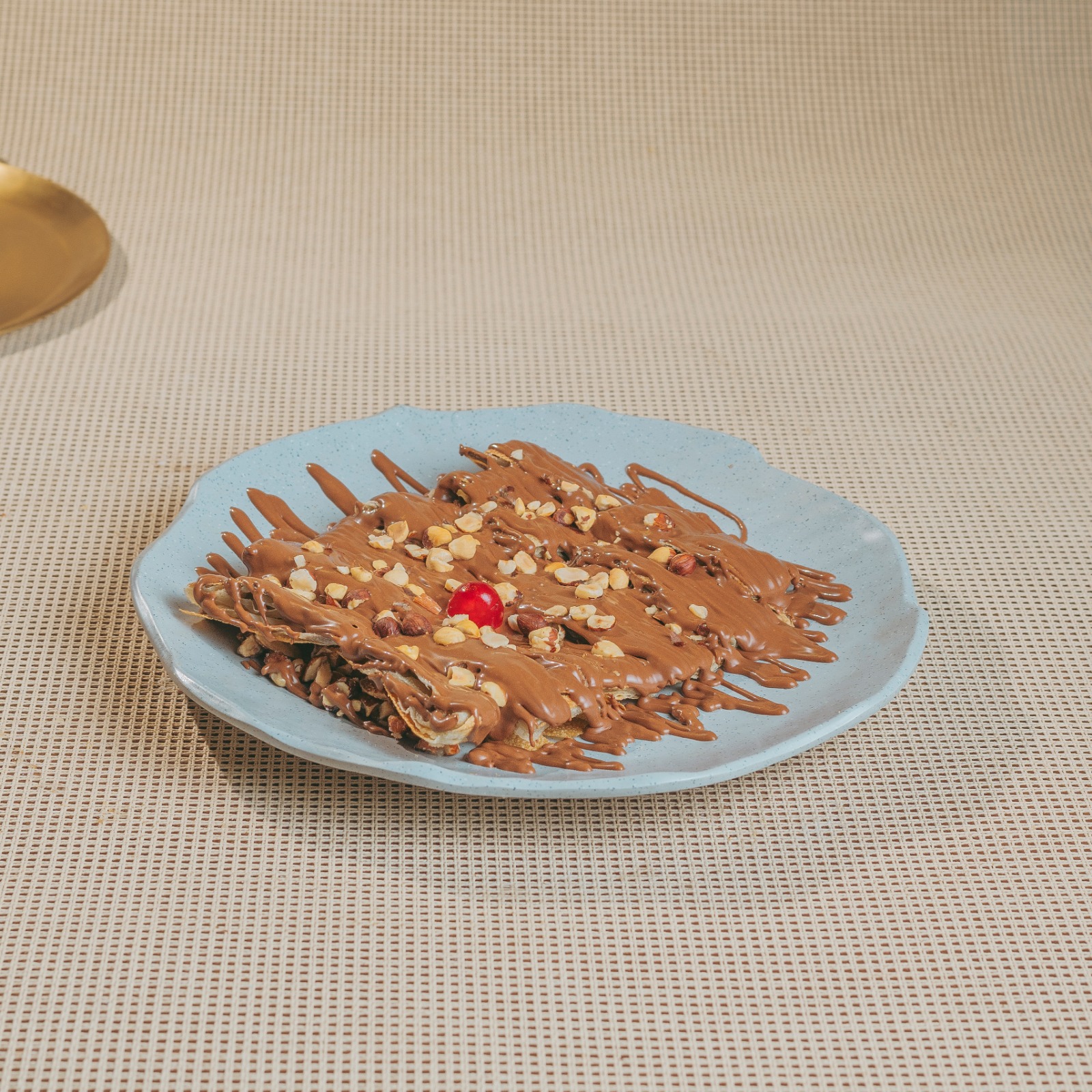 فطيرة بغاشة نوتيلا بندق