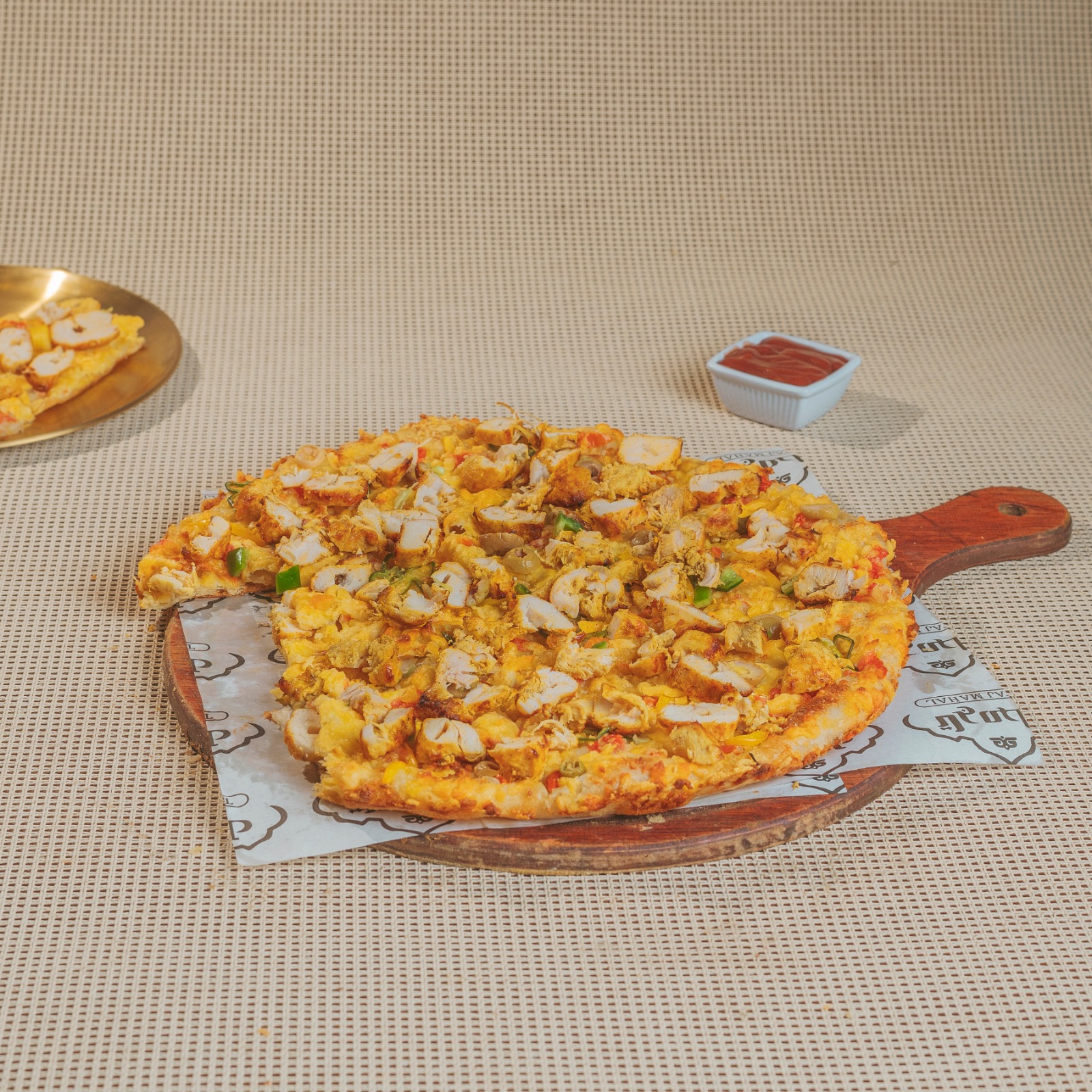 فطيرة شيش طاووق