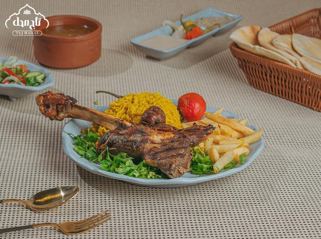 وجبة موزة ضاني عالفحم