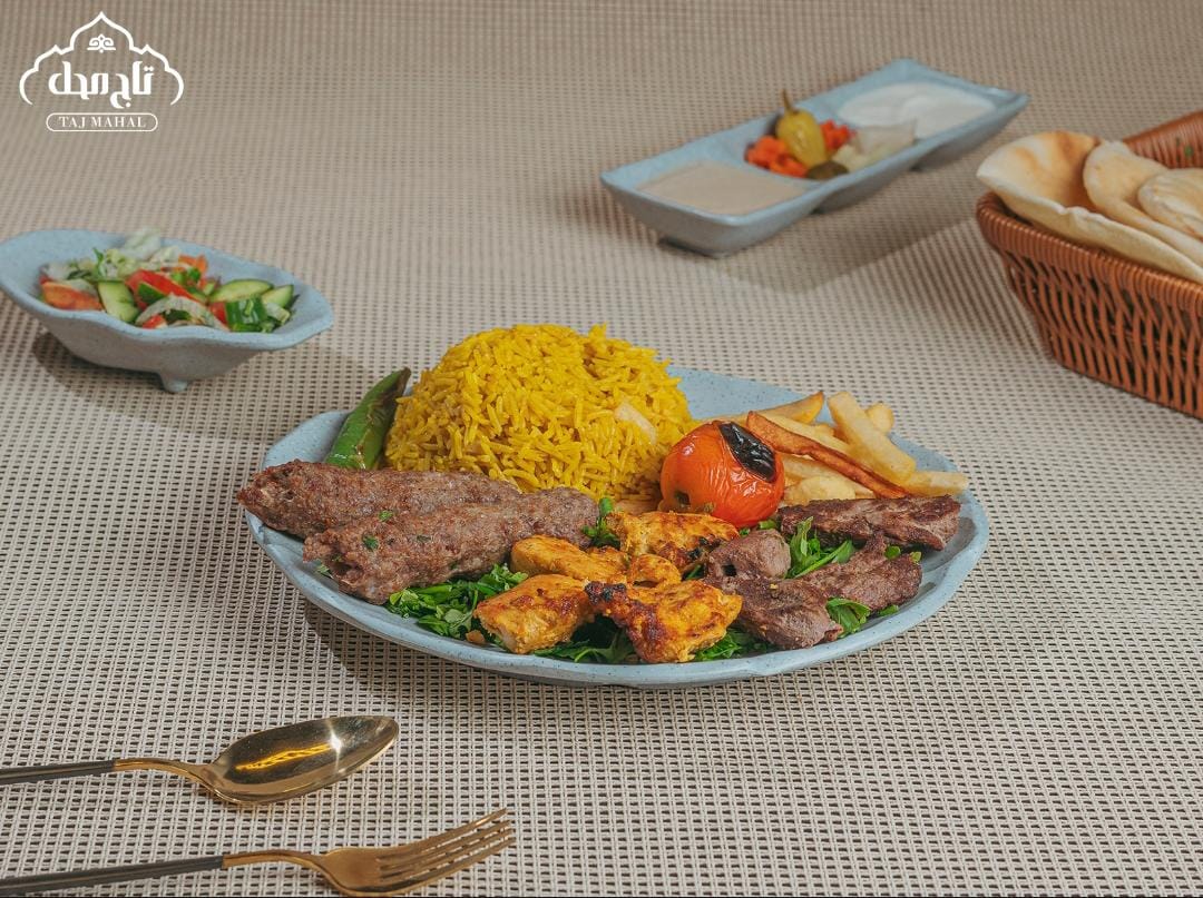 وجبة ميكس جريل  ( ثلث كيلو )